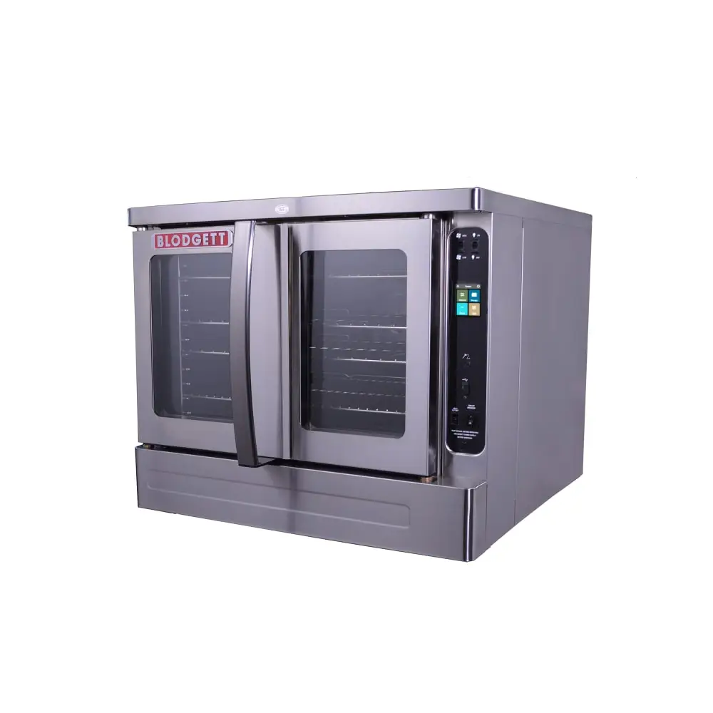 Blodgett DFG-100 Single Full Size Liquid Propane Gas Convection Oven - 6" Legs, Stacking Kit, 55,000 BTU
