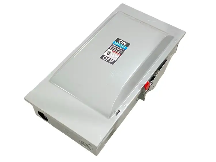 Used SIEMENS GENERAL DUTY SAFETY SWITCH 200A 240VAC 250VDC 60HP Disconnects Michigan US | Maverick Industrial Sales #1092789
