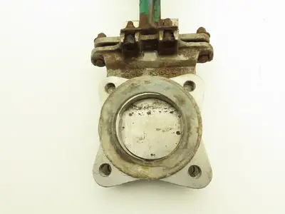 Rovalve S17-A1MIN/HYC 3" Stainless Knife Gate Valve Rising Stem Lug Style 150psi
