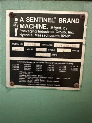 Used SENCORP PI2500 Thermoforming Machines New Jersey US | Perry Equipment #118467