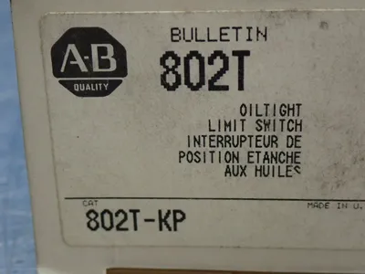 NEW ALLEN BRADLEY 802TKP