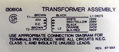 NEW HONEYWELL 130810A TRANSFORMER COVER ASSEMBLY