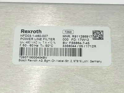 USED BOSCH REXROTH REXROTH R911286917