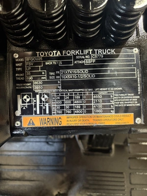 Used 2021 TOYOTA 8FGCU25 Misc Forklifts Wisconsin US | Forklifttrader.com #1540143