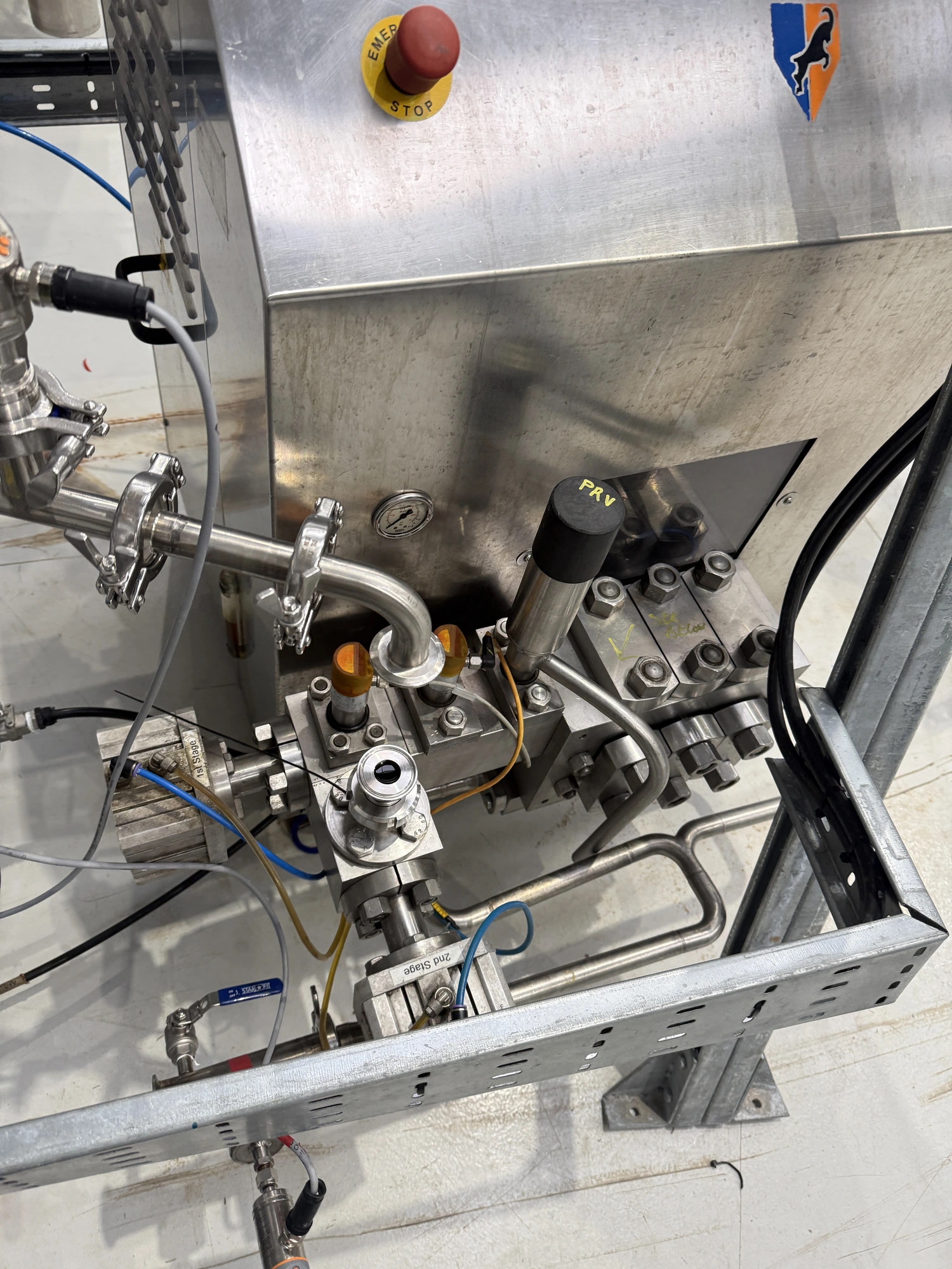 350 LPH GEA Niro Soavi Type NS3006H Homogeniser
