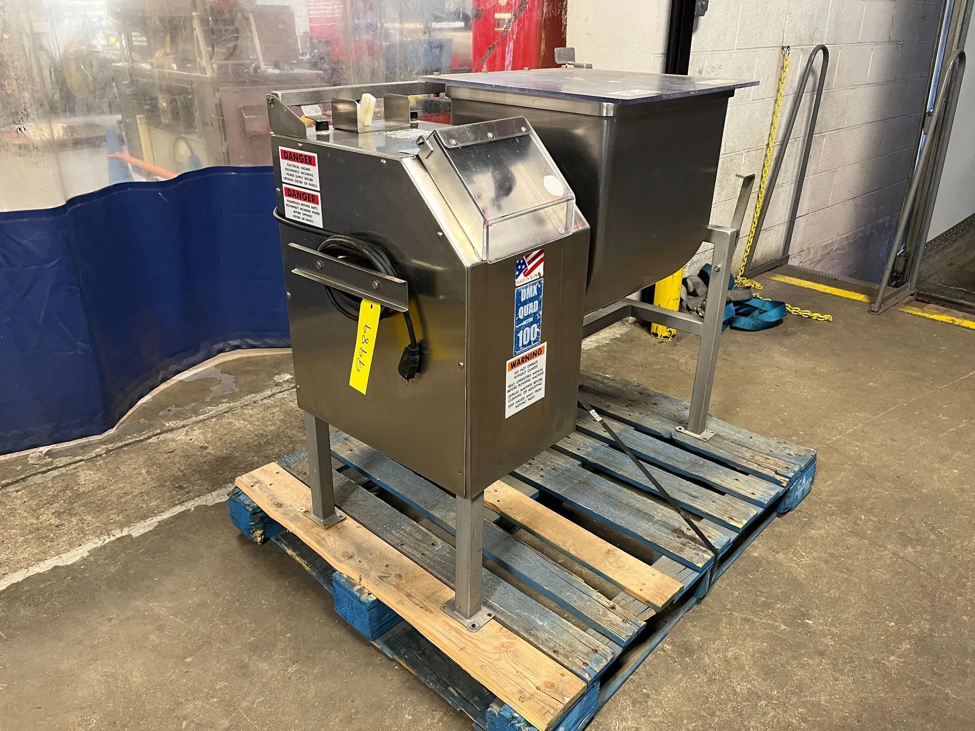 USED DANIELS FOOD EQUIPMENT DMX QUAD 100