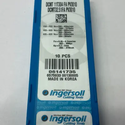 NEW INGERSOLL PV3010 ISOTURN CHIP BREAKER INSERTS