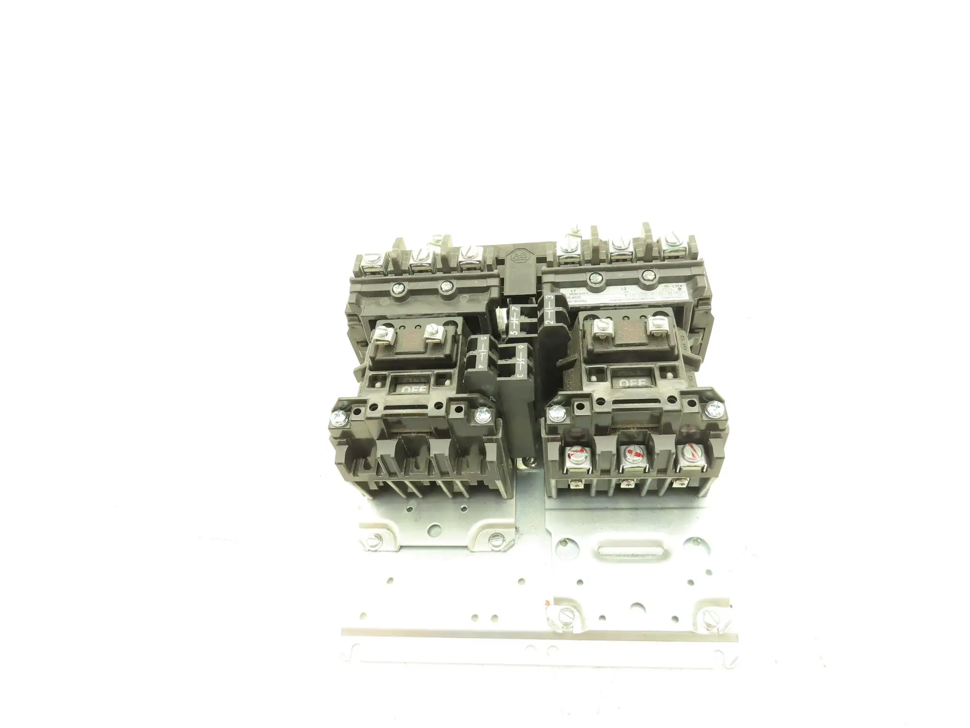 Allen Bradley 505-AOD Reversing Starter 120V Coil 5HP 18A 600V 3PH Size 0  Ser C
