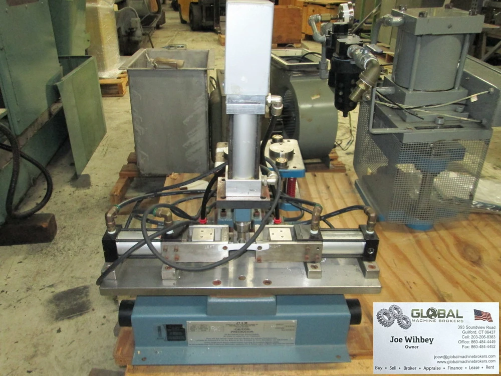 JT&M A-1019 1/8 Ton Deep Throat Precision Pneumatic Arbor Press