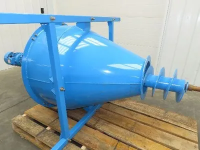 Motovario Mixing Hopper 5-1/2Hp Motor 460V 10" Auger 97 RPM