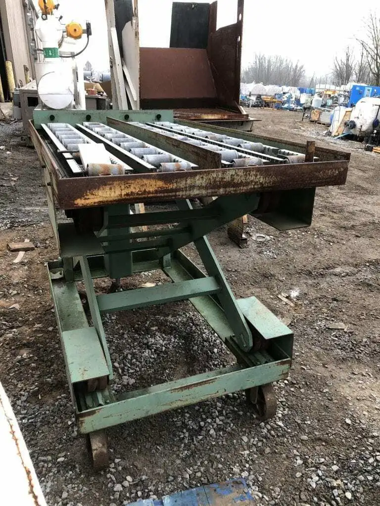 Littell Roll Straightener Cartridge Loading Cart 61″ X 35″ X 48″