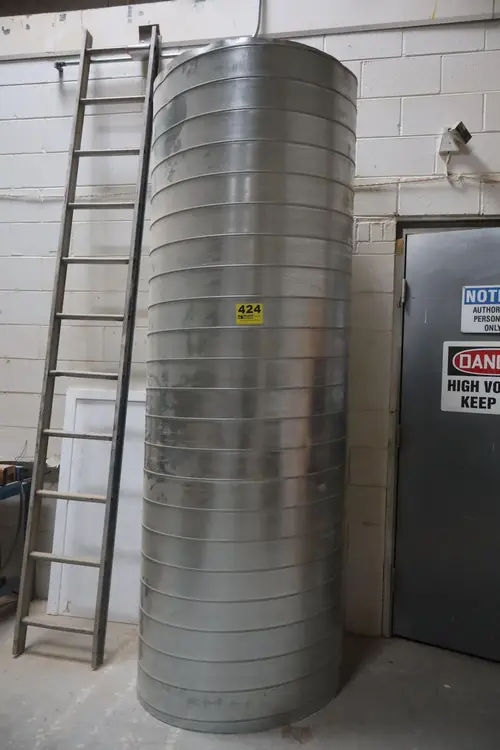 Used _UNKNOWN_ GALVANIZED DUCT 9' X 32" HVAC Parts and Equipment Illinois US | Heath Industrial Auction Services #1378974
