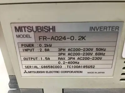 USED MITSUBISHI FR-A024-0.2K