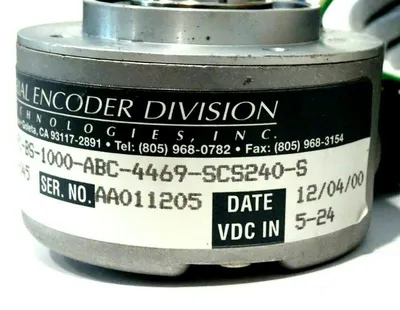 NEW BEI HS25F-75-R1-BS-1000-ABC-4469-SCS240-S ENCODER 924-01072-045