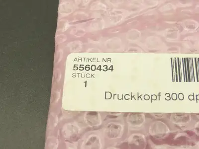 cab 5560434 Thermal Print Head 300 dpi Hermes 5300 Apollo 1