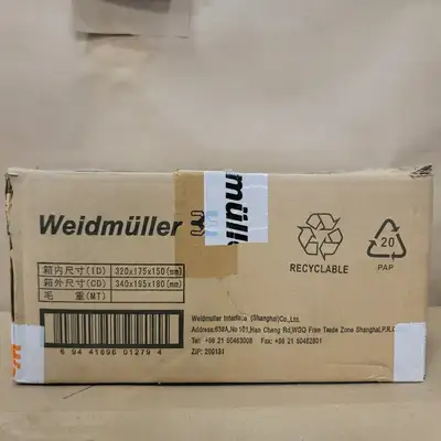 NEW WEIDMULLER 1082720000