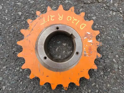 Roller Chain Sprocket HD120R221, Double, Size 120, 21 Teeth