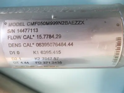 Used Micro Motion CMF050 M999N2BAEZZX Sensors New Hampshire US | Bitter End Trading #1452748