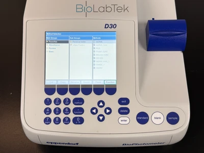 USED Eppendorf D30 BioPhotometer