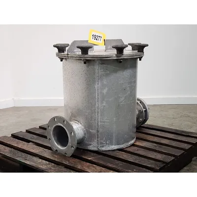 Used 5" Aluminum In Line Absolute Air Filter