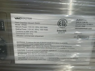 Used _UNKNOWN_ _UNKNOWN_ Vacuum Sealers Pennsylvania US | MS Restaurant and Equipment Sales #1474926