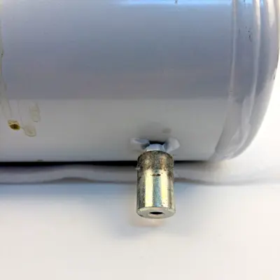 Jun-Air 25L Steel Air Receiver Tank Internally Powder Coated for OF302 Series