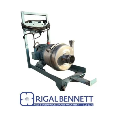 390LPM S/S Apv Puma Centrifugal Pump Size 2 1/2 - 3"