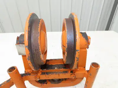 Cleveland Tramrail Underhung Bridge Crane End Truck H-1/2 Idler Head WA 5"Wheels