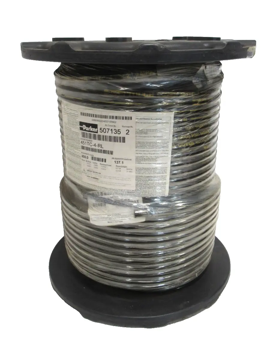 NEW PARKER 451TC-4-RL HYDRAULIC HOSE 1/4" 450 FT 451TC4RL