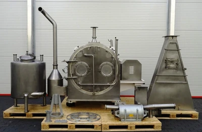 Siebtechnik Tema H-700 Conturbex centrifuge, 1.4581 SS.