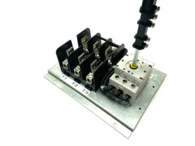 USED ELEKTRA FUSIBLE DISCONNECT SWITCH OPEN ASSEMBLY