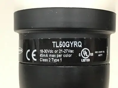 USED BANNER ENGINEERING TL50GYRQ