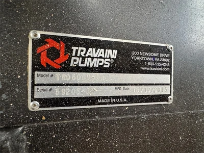 Used 2015 TRAVAINI "TRO 600V-1A" Vacuum Pumps North Carolina US | MachineryMax #1352148