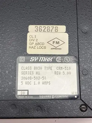 Used SQUARE D 8030CRM-510 Industrial Controls Ohio US | Surplus Asset Holdings #1364123