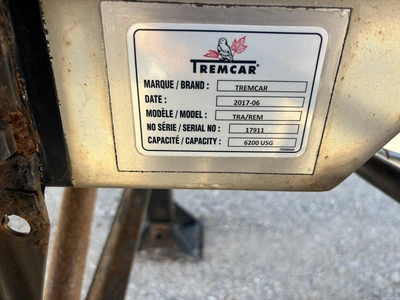 Used 2018 TREMCAR MILK TANKER TRAILER Liquid Supply Trailers Michigan US | Miedema Asset Management Group #1709538