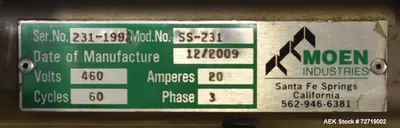 Used MOEN PF106-BIFQV Case Erectors - Bliss Box Illinois US | Aaron Equipment #87045