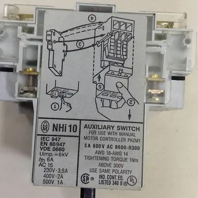 USED KLOCKNER MOELLER PKZM1-2,4