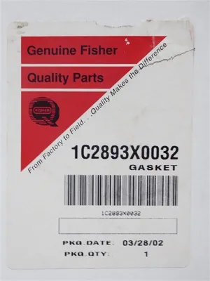 Fisher 1C2893X0032 7.14X7.86X.03 Gasket New