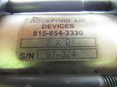 Rockford Air Devices Pneumatic Cylinder 2" Bore X 2" Stroke