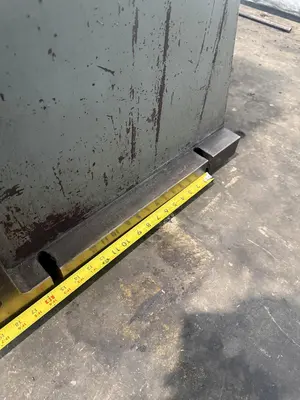 20" WIDE X 80" TALL X 24" DEEP T-SLOTTED ANGLE PLATE SET. STOCK # 0432326