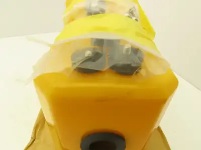 ARO 492P16 Foot Pedal Valve Safety Guard Yellow Plastic 114417  Lot of 2