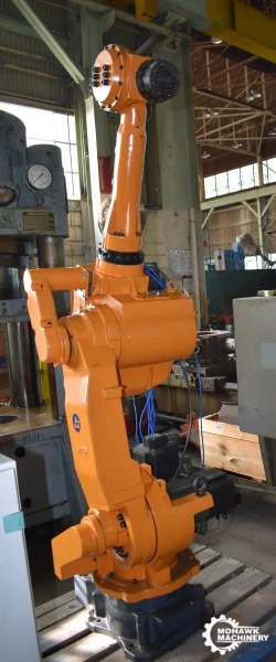 110 LB GSK "RB50" 6-AXIS CNC ARM-TYPE MATERIAL HANDLING ROBOT w/TEACH PENDANT