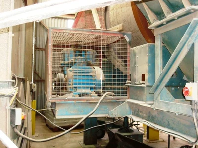 M/S Rotary Louvre Drier 2.2M Dia X 3.5M
