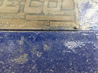 USED 1979 STECO 1P3