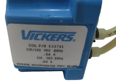 NEW VICKERS 633741 VALVE COIL 115/120 VAC 60HZ .54A