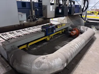 Used 2014 Messer MPC2000 13.5' x 60' Dual Head Plasma Table Plasma Cutters Ontario CA | Machine Tool Bids #1453900