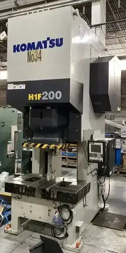Used 2012 KOMATSU H1F200-11 Gap Frame (OBS) Presses Illinois US | Perfection Global, LLC. #79609