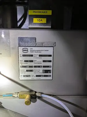 Used 1996 IWKA CP80-R Cartoners Horizontal Load - Automatic Load | ND Industrial Surplus #1225924