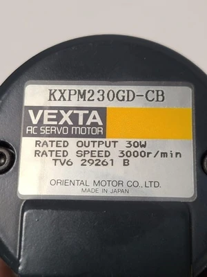 USED Oriental Motor Does Not Apply