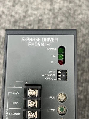 Used Oriental Motor RKD514L-C Motor Controllers California US | Davliegogo LLC #1706935